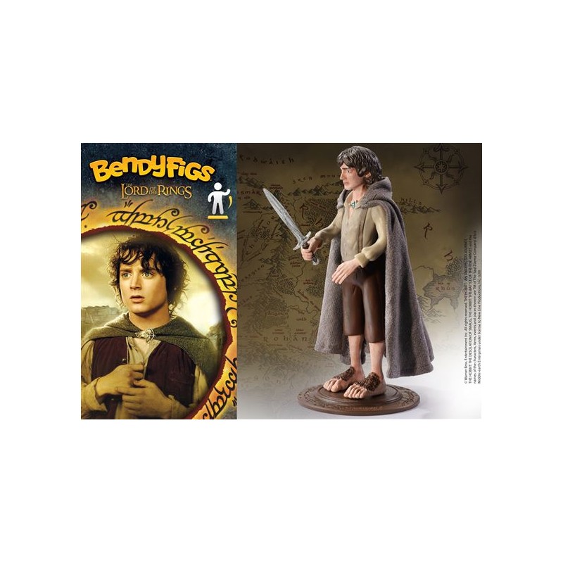 Figura NOBLE COLLECTION - LORD OF THE RINGS - BENDYFIGS - FRODO BAGGINS
