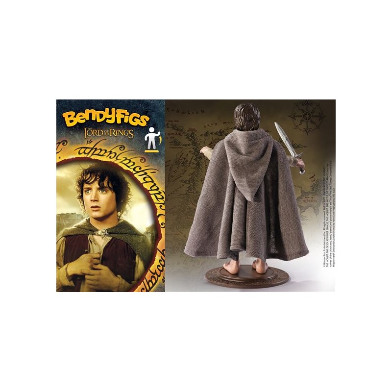 Figura NOBLE COLLECTION - LORD OF THE RINGS - BENDYFIGS - FRODO BAGGINS