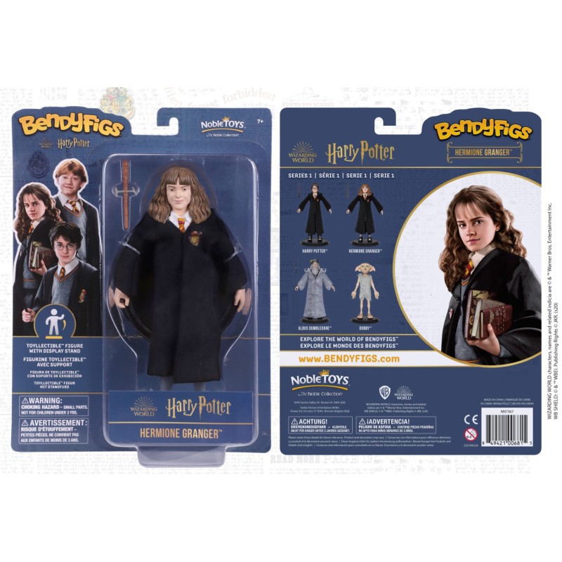 Figura NOBLE COLLECTION - HARRY POTTER - BENDYFIGS - HERMIONE