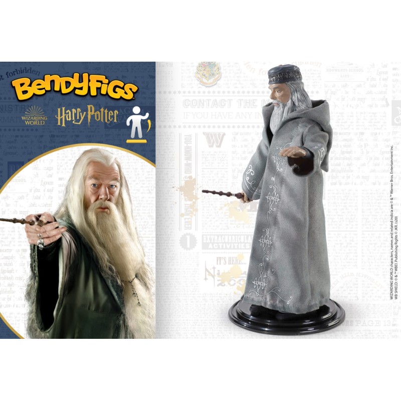 Figura NOBLE COLLECTION - HARRY POTTER - BENDYFIGS - ALBUS DUMBLEDORE