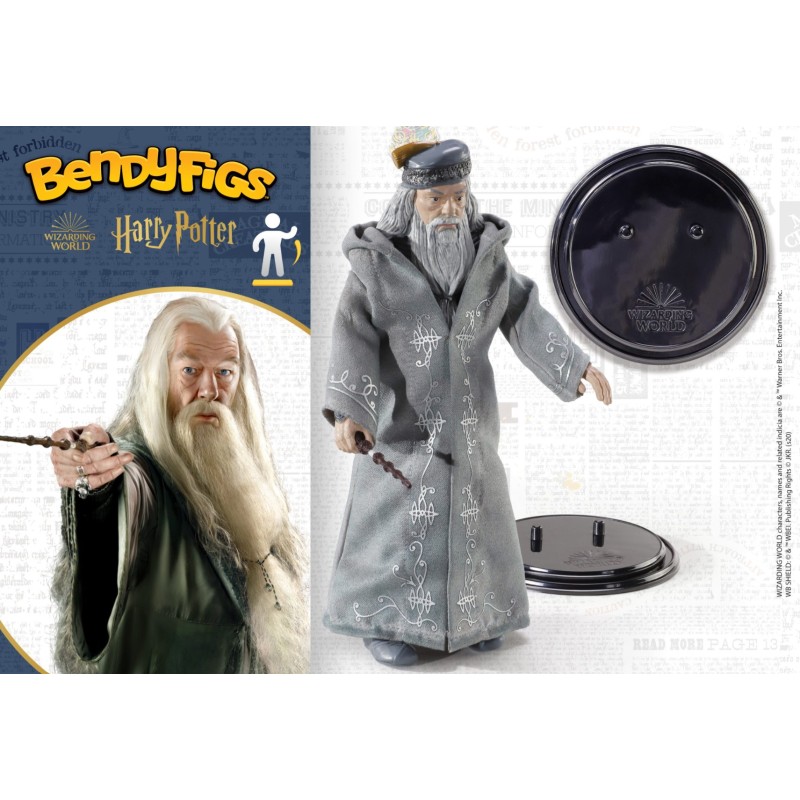 Figura NOBLE COLLECTION - HARRY POTTER - BENDYFIGS - ALBUS DUMBLEDORE