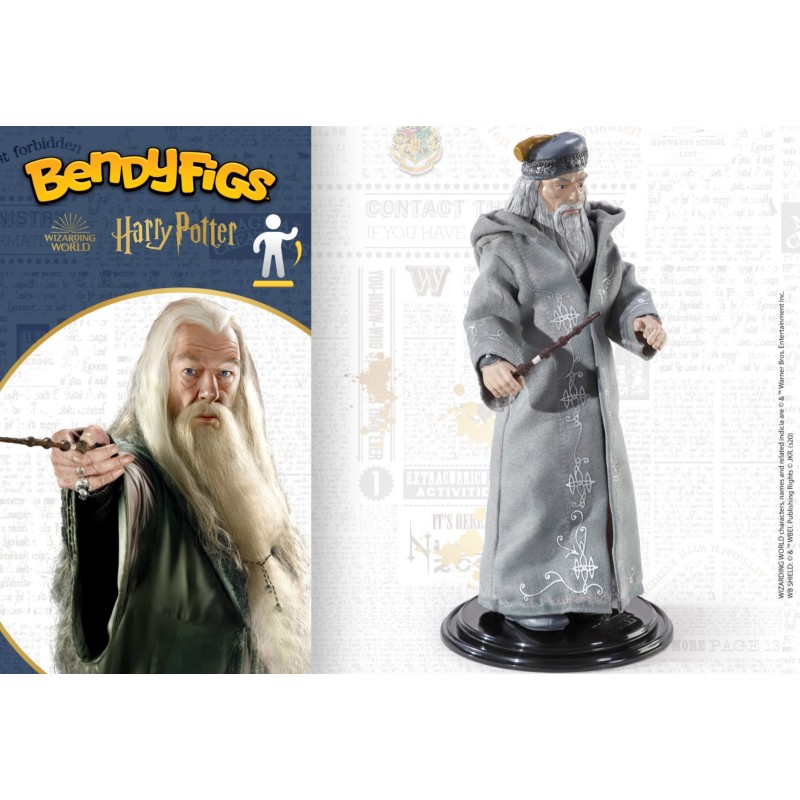 Figura NOBLE COLLECTION - HARRY POTTER - BENDYFIGS - ALBUS DUMBLEDORE