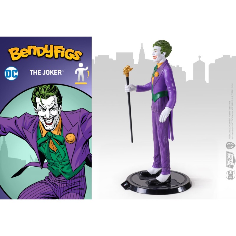 Figura NOBLE COLLECTION - DC - BENDYFIGS - JOKER (COMICS)