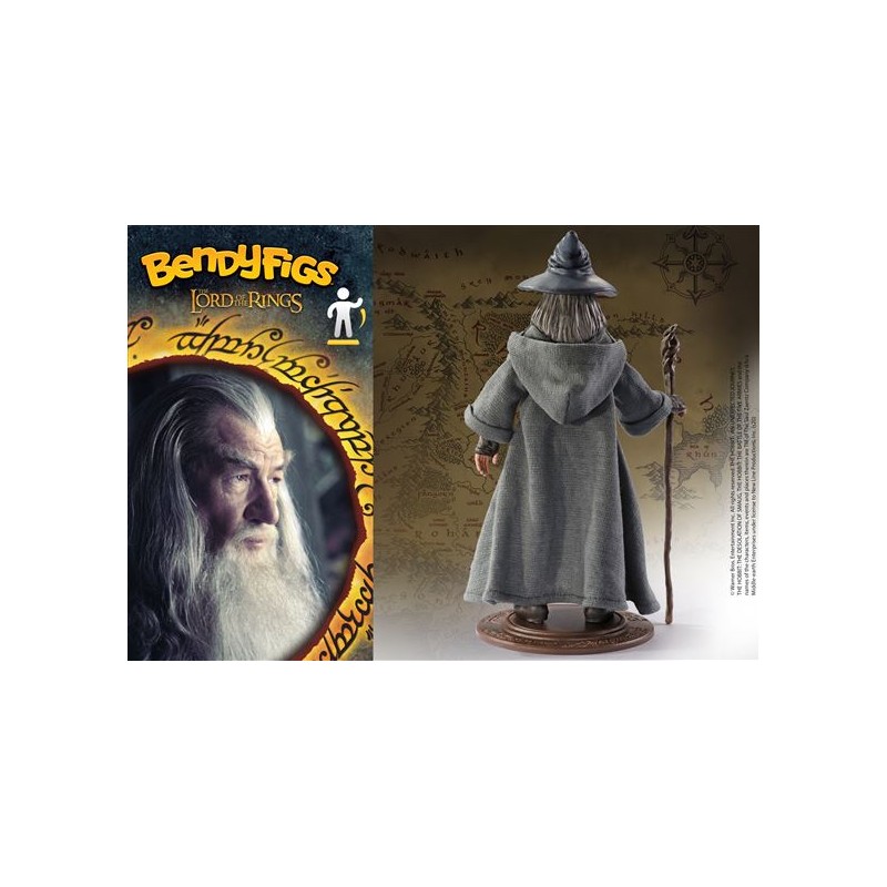 Figura NOBLE COLLECTION - LORD OF THE RINGS - BENDYFIGS - GANDALF