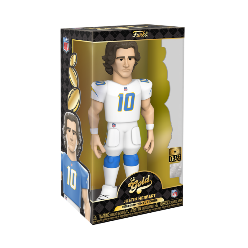 Figura FUNKO GOLD 12" NFL: CHARGERS - JUSTIN HERBERT