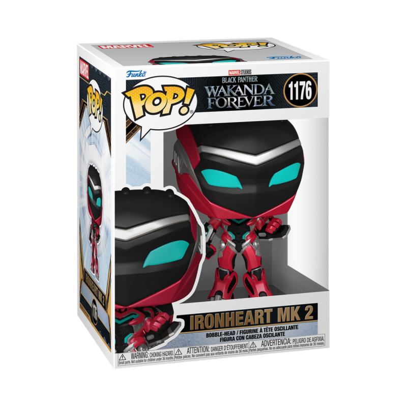 Figura FUNKO POP: MARVEL - BLACK PANTER - IRON HEART MK 2