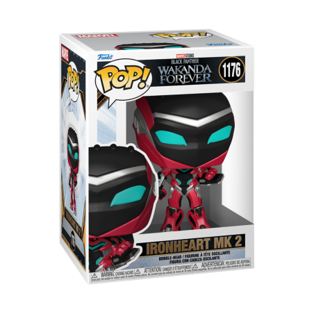 Figura FUNKO POP: MARVEL - BLACK PANTER - IRON HEART MK 2