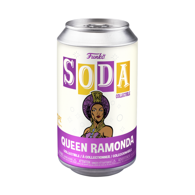 Figura FUNKO SODA: BLACK PANTER - QUEEN RAMONDA W/CH(M)