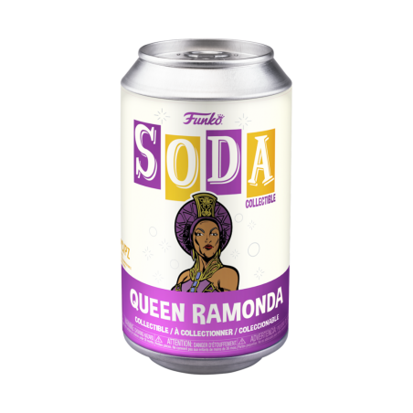 Figura FUNKO SODA: BLACK PANTER - QUEEN RAMONDA W/CH(M)