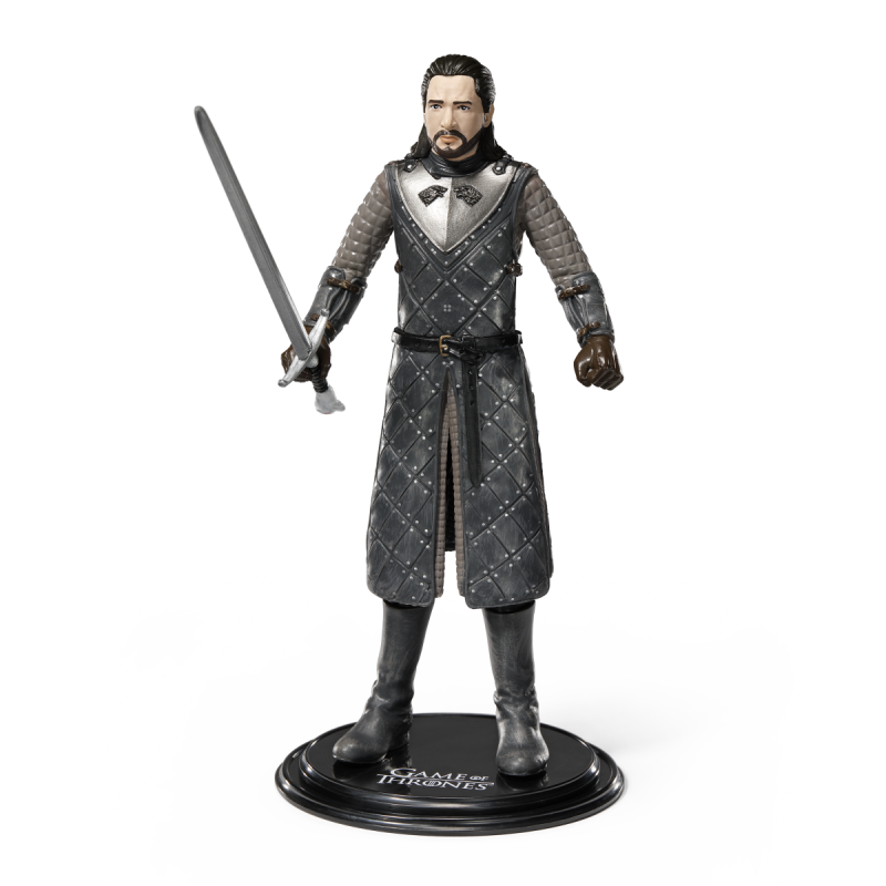 Figura NOBLE COLLECTION - GAME OF THRONES - JON SNOW BENDYFIG