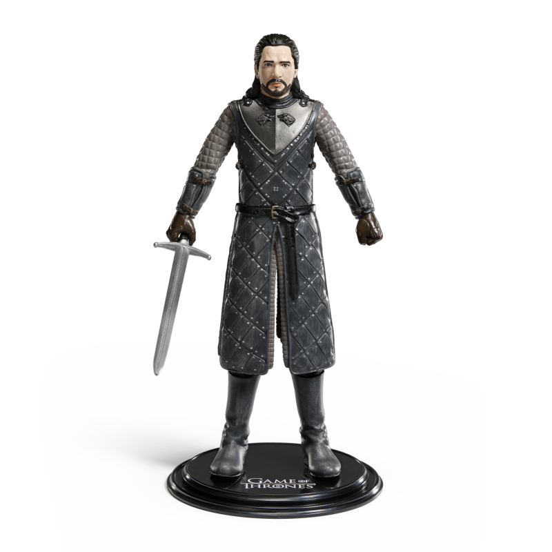 Figura NOBLE COLLECTION - GAME OF THRONES - JON SNOW BENDYFIG
