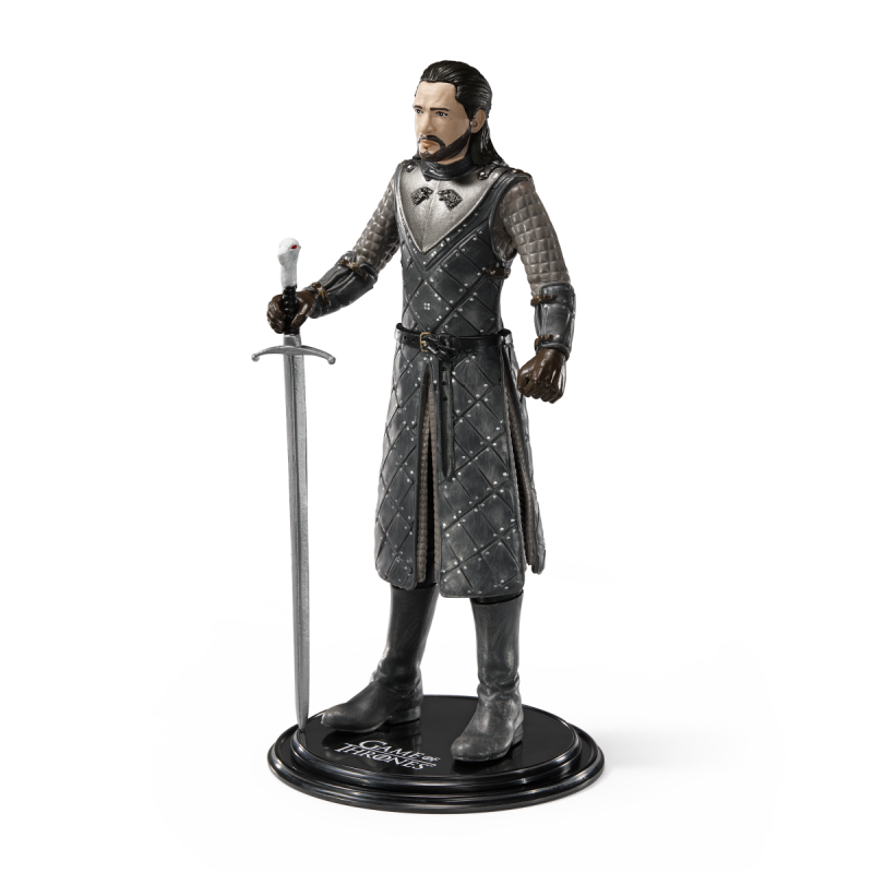 Figura NOBLE COLLECTION - GAME OF THRONES - JON SNOW BENDYFIG