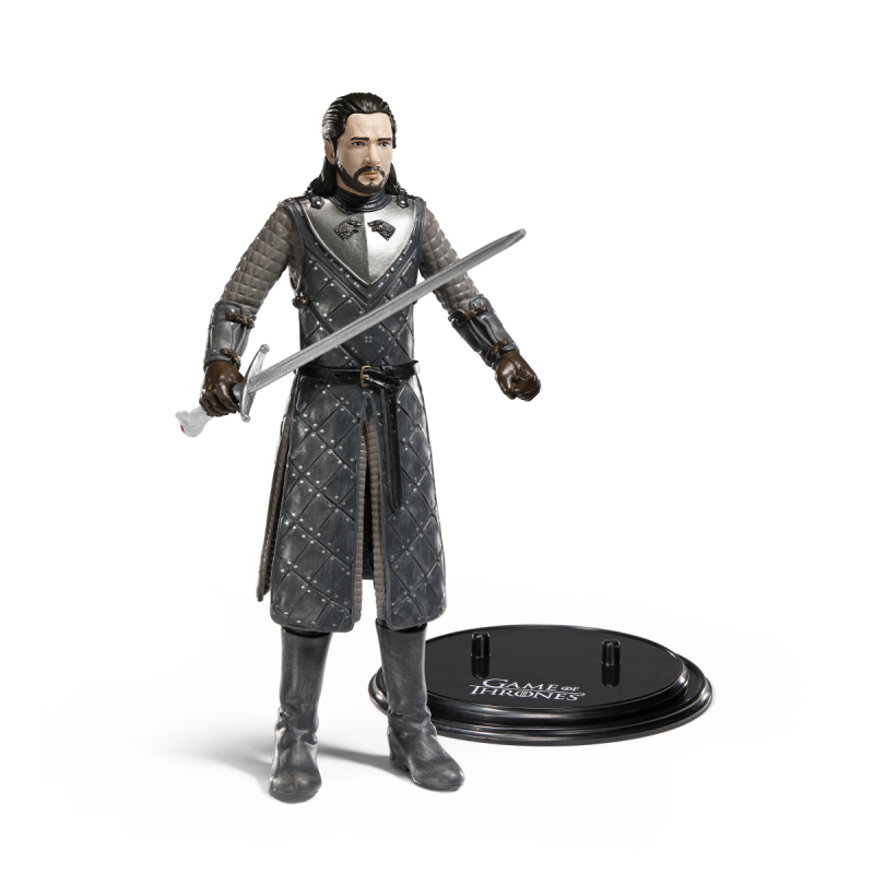 Figura NOBLE COLLECTION - GAME OF THRONES - JON SNOW BENDYFIG