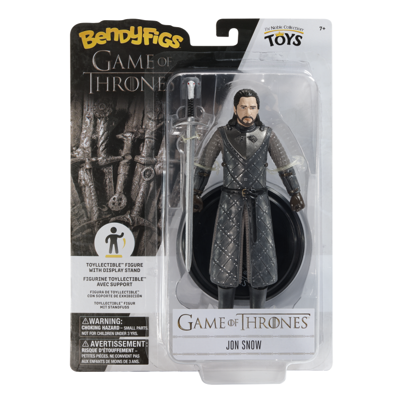 Figura NOBLE COLLECTION - GAME OF THRONES - JON SNOW BENDYFIG