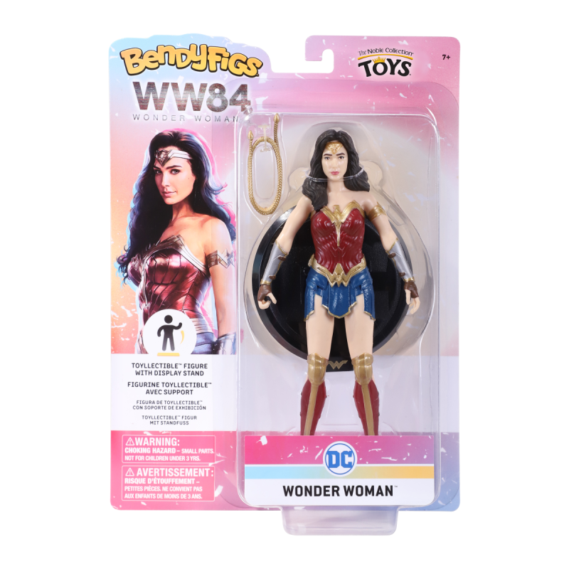 Figura NOBLE COLLECTION DC - WW - WONDER WOMAN BENDYFIG (CLASSIC OUTFIT)