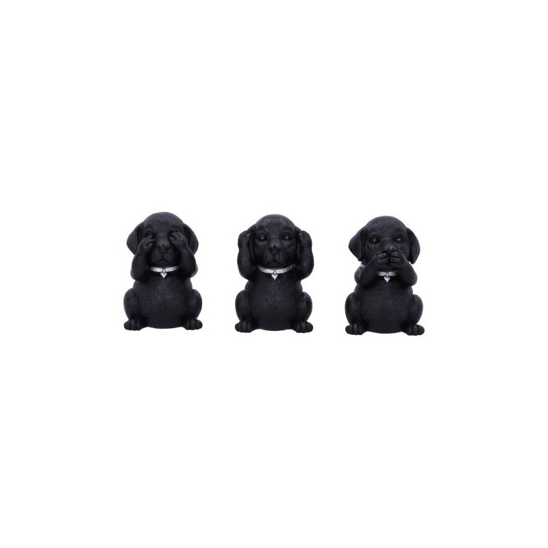 Figure NEMESIS NOW THREE WISE LABRADORS