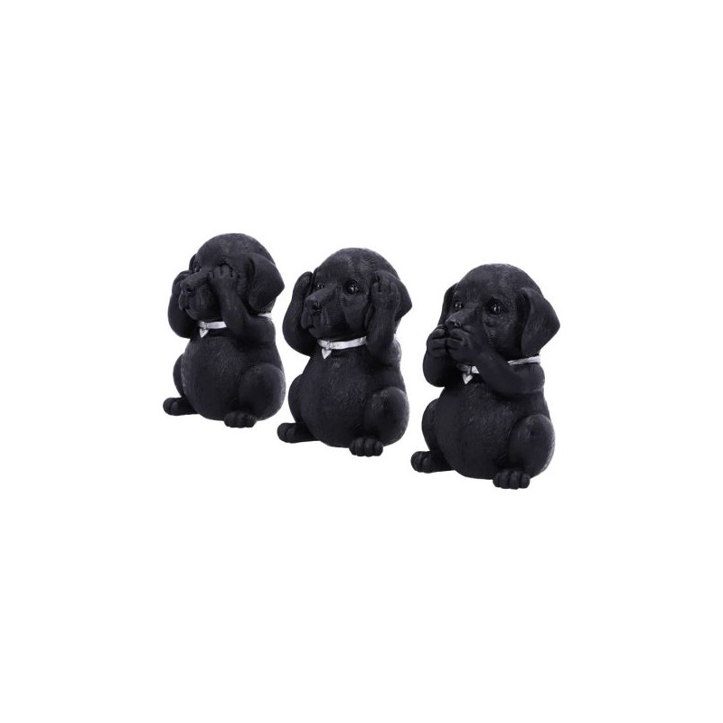 Figure NEMESIS NOW THREE WISE LABRADORS