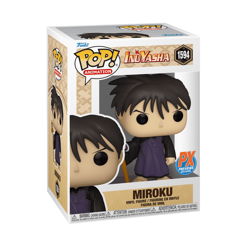 Figura FUNKO POP ANIMATION: INUYASHA - MIROKU (SP)