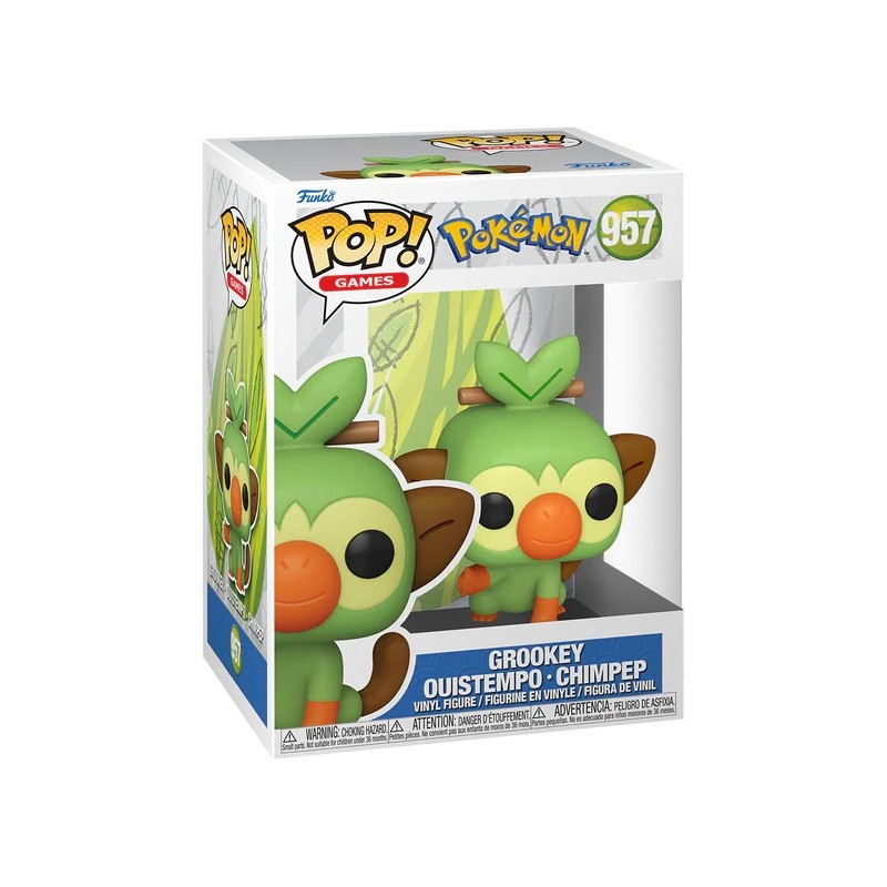 Figura FUNKO POP GAMES: POKEMON - GROOKEY