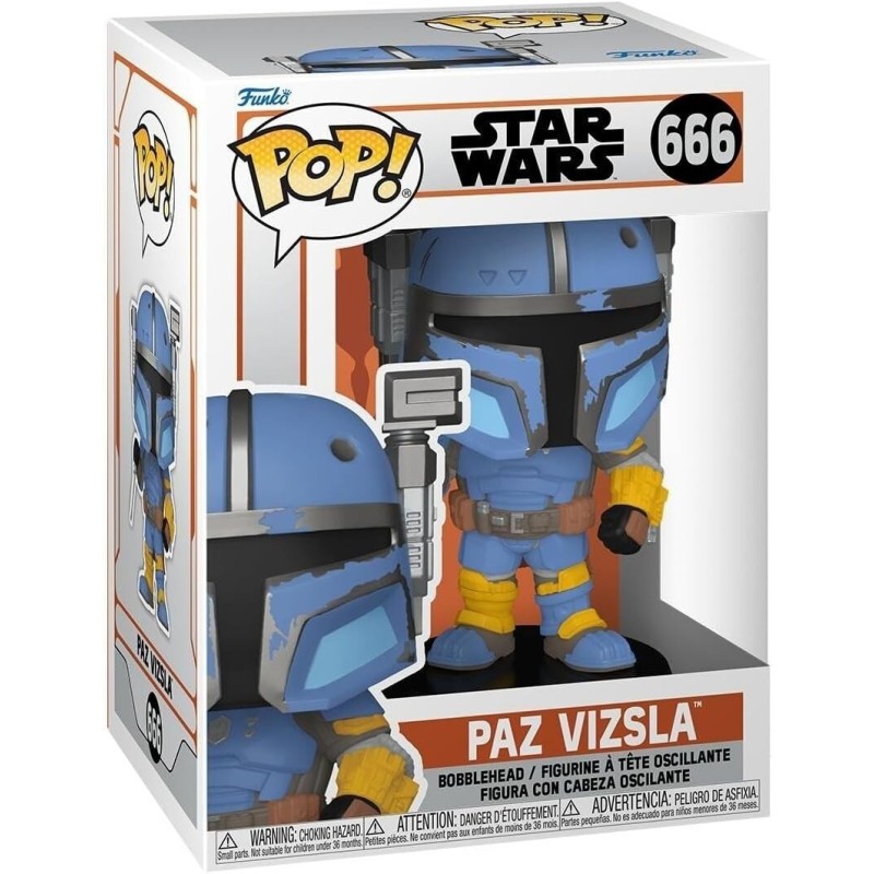 Figura FUNKO POP STAR WARS: THE MANDALORIAN - PAZ VIZSLA