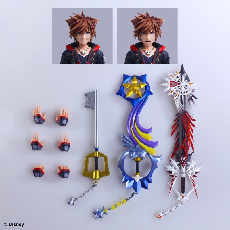 Figura KINGDOM HEARTS III PLAY ARTS KAI ACTION FIGURE - SORA VER. 2 DELUXE