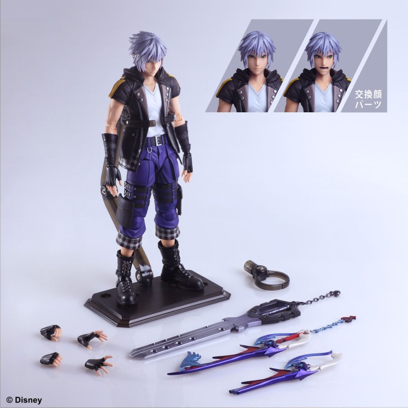 Figura KINGDOM HEARTS III PLAY ARTS KAI ACTION FIGURE - RIKU DELUXE