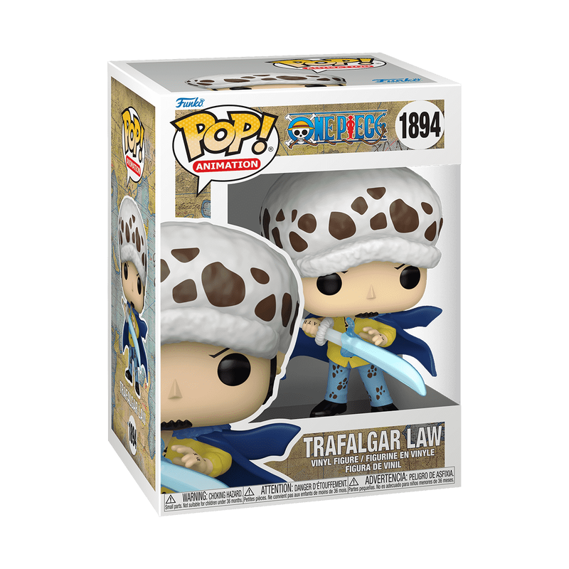 Figura FUNKO POP ANIMATION: ONE PIECE - LAW W/BLUE ANESTHESIA