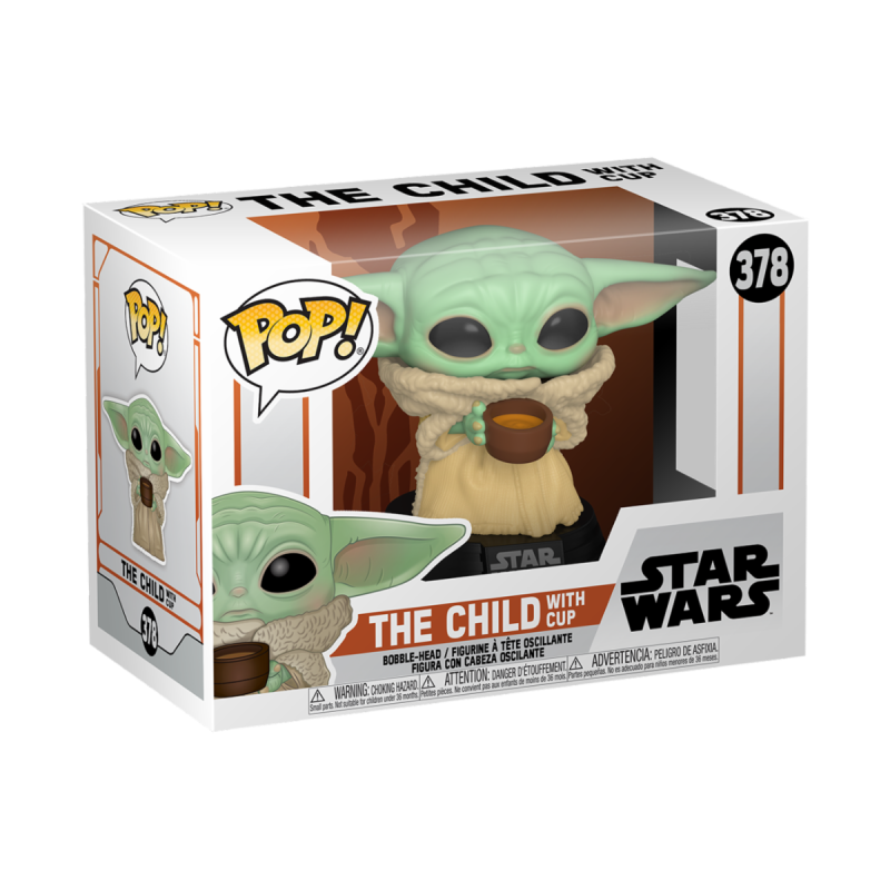 Figura FUNKO POP STAR WARS: MANDALORIAN - THE CHILD W/ CUP