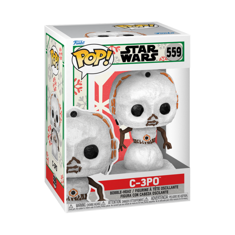 Figura FUNKO POP: STAR WARS - HOLIDAY - C-3PO (SNWMN)