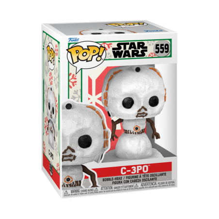 Figura FUNKO POP: STAR WARS - HOLIDAY - C-3PO (SNWMN)