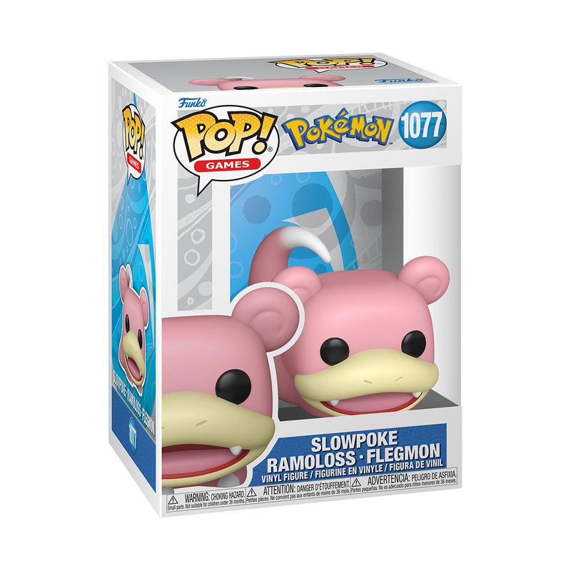 Figura FUNKO POP GAMES: POKEMON - SLOWPOKE