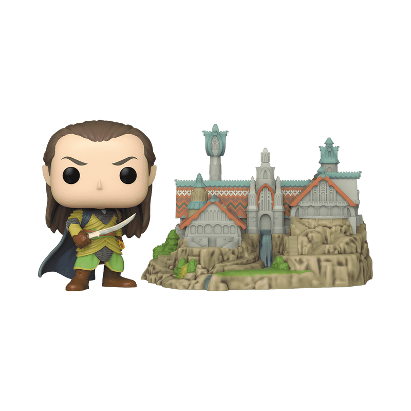 Figura FUNKO POP TOWN: LORD OF THE RINGS S8 - ELROND & RIVENDELL