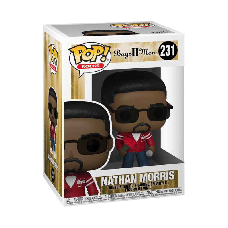 Figura FUNKO POP ROCKS: BOYZ II MEN - NATHAN MORRIS