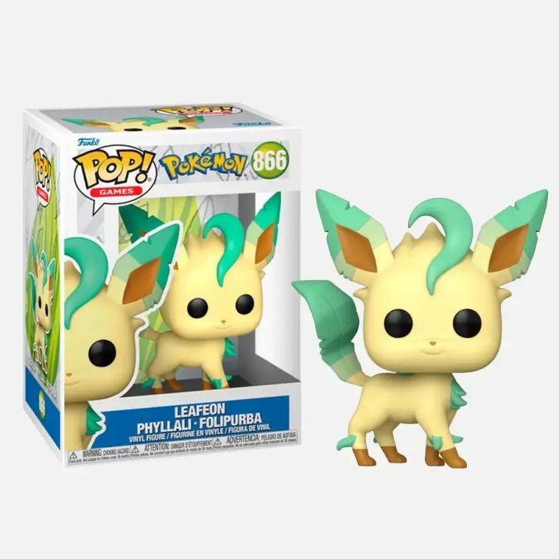 Figura FUNKO POP GAMES: POKEMON - LEAFEON