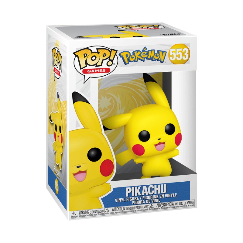 Figura FUNKO POP GAMES: POKEMON - PIKACHU (WAVING)