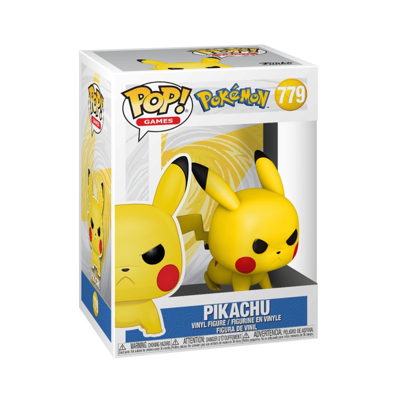 Figura FUNKO POP GAMES: POKEMON - PIKACHU (ATTACK STANCE)