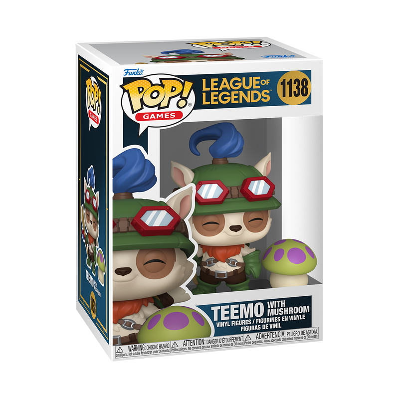 Figura FUNKO POP & BUDDY: LEAGUE OF LEGENDS - TEEMO WITH SHROOM