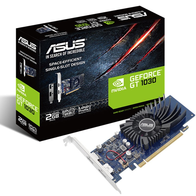 Grafična kartica ASUS GeForce GT 1030, 2GB, low profile
