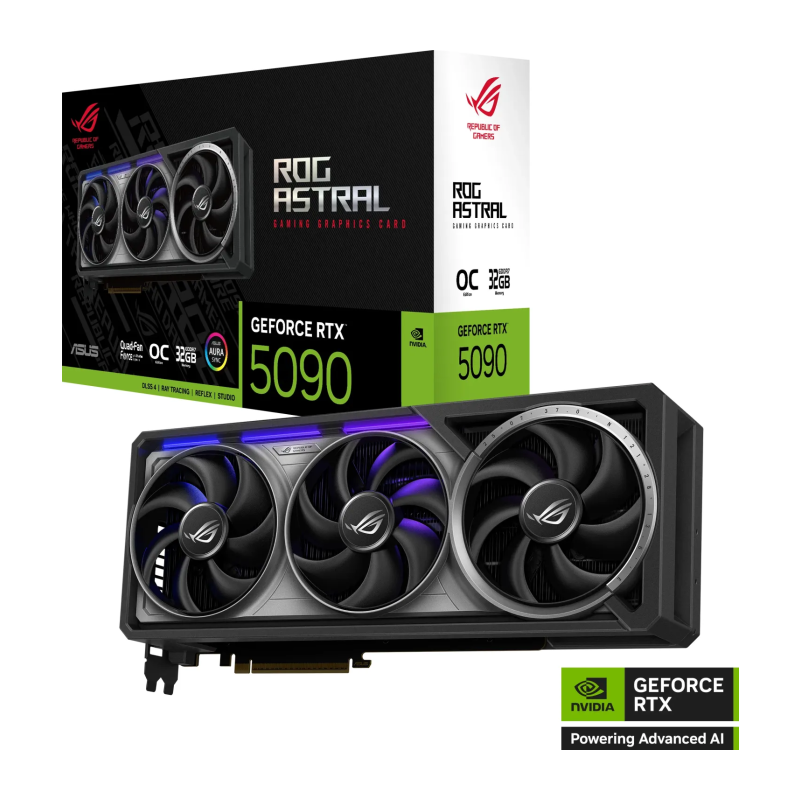 Grafična kartica ASUS ROG Astral GeForce RTX 5090 32GB GDDR7 OC