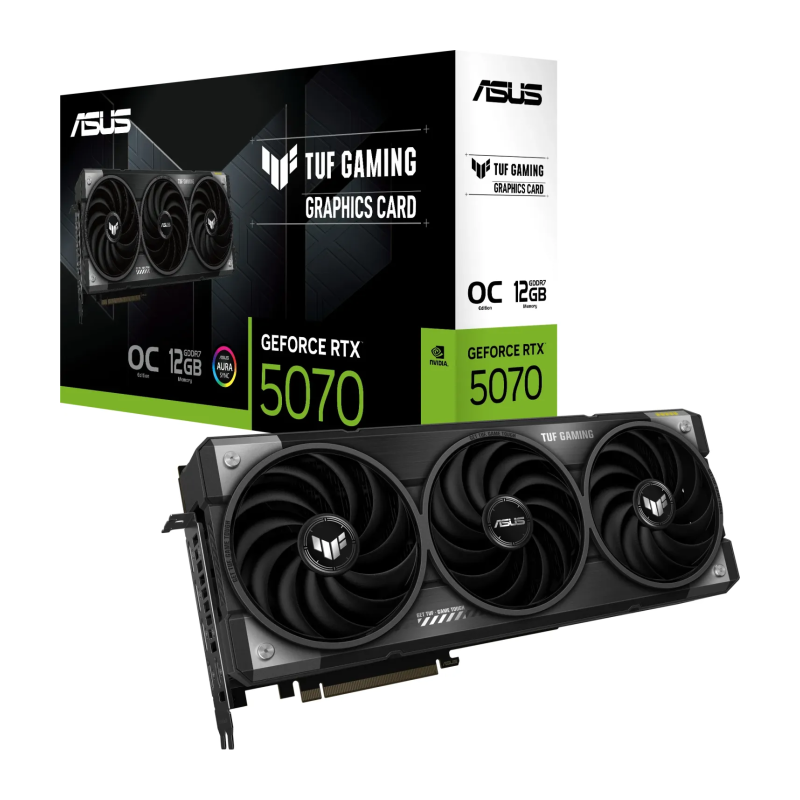 Grafična kartica ASUS TUF Gaming GeForce RTX 5070 12GB