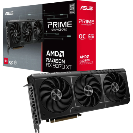 Grafična kartica ASUS PRIME Radeon RX 9070 XT GDDR6 OC