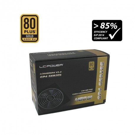 Napajalnik LC-POWER LC6460GP4 V2.4 460W 80Plus Gold modularni