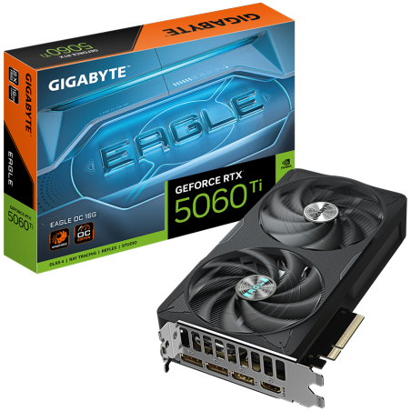 Grafična kartica GIGABYTE GeForce RTX 5060 Ti EAGLE OC, 16GB GDDR7