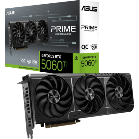 Grafična kartica ASUS Prime GeForce RTX 5060 Ti OC, 16GB GDDR7