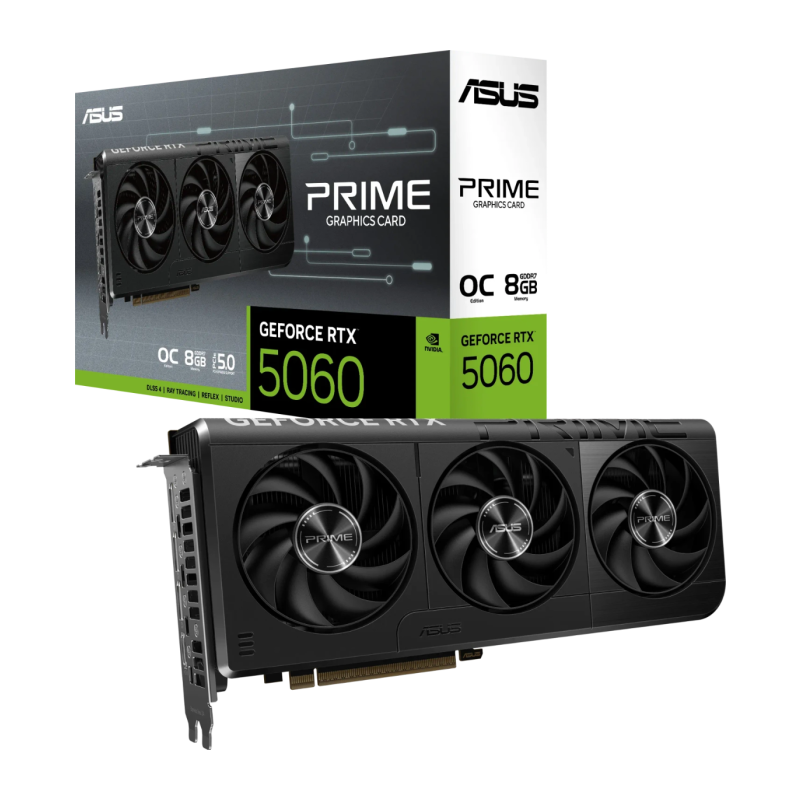 Grafična kartica ASUS Prime GeForce RTX 5060 OC 8GB GDDR7