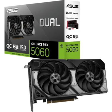 Grafična kartica ASUS Dual GeForce RTX 5060 OC, 8GB GDDR7