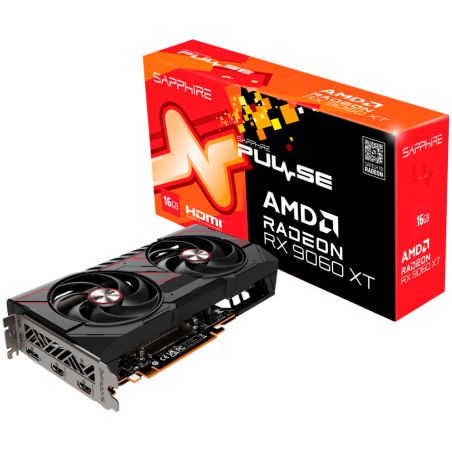 Grafična kartica SAPPHIRE PULSE AMD Radeon RX 9060 XT GAMING OC 16GB