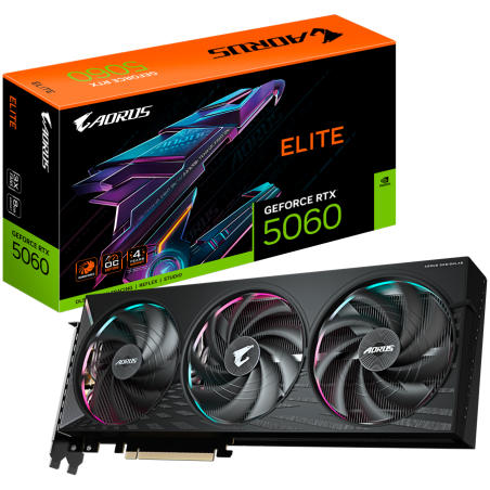 Grafična kartica GIGABYTE AORUS GeForce RTX 5060 ELITE 8GB