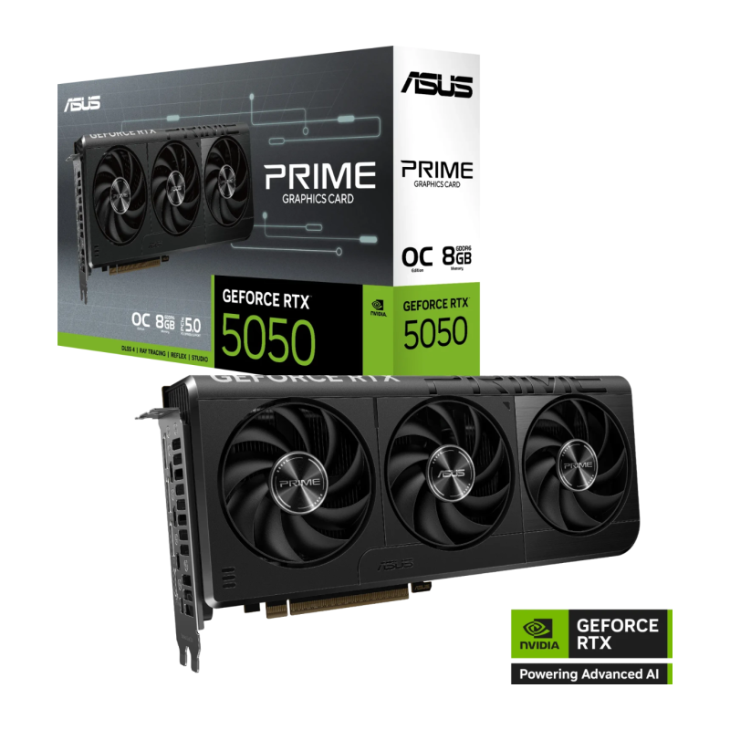 Grafična kartica ASUS Prime GeForce RTX 5050 OC 8GB GDDR6