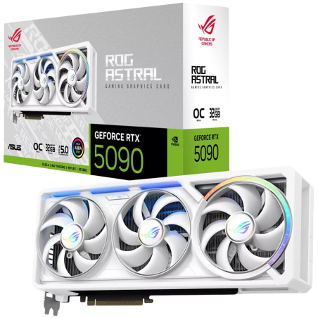 Grafična kartica ASUS ROG Astral GeForce RTX 5090 White OC Edition 32GB GDDR7